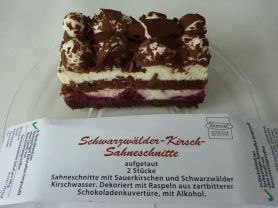 Schwarzwälder-Kirsch-Sahneschnitte (ALDI) | Hochgeladen von: E. Bartens Schwarzwälder-Kirsch-Sahneschnitte (ALDI) | Hochgeladen von: E. Bartens